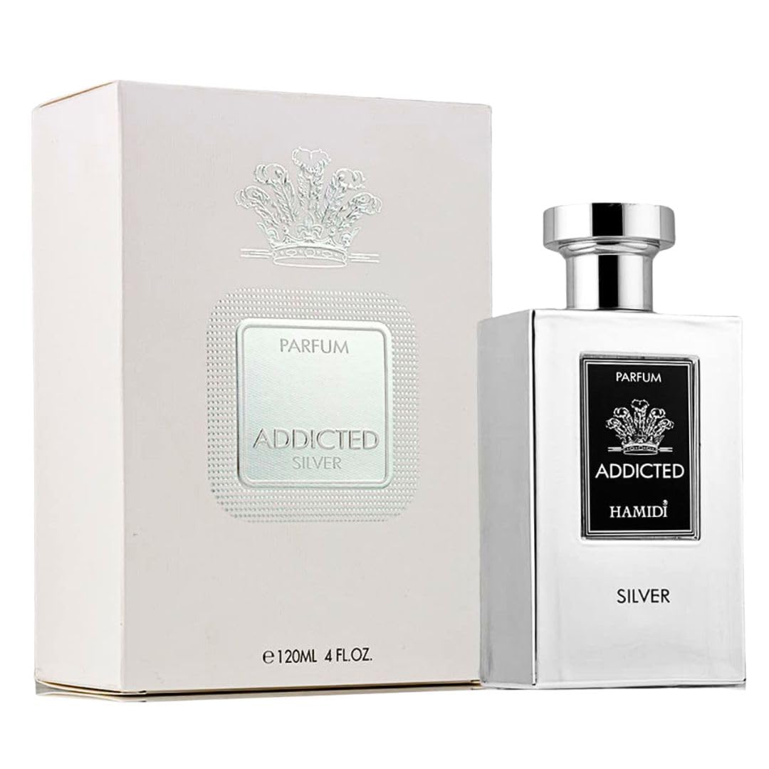 Hamidi Addicted Silver Parfum For Men, 120ml