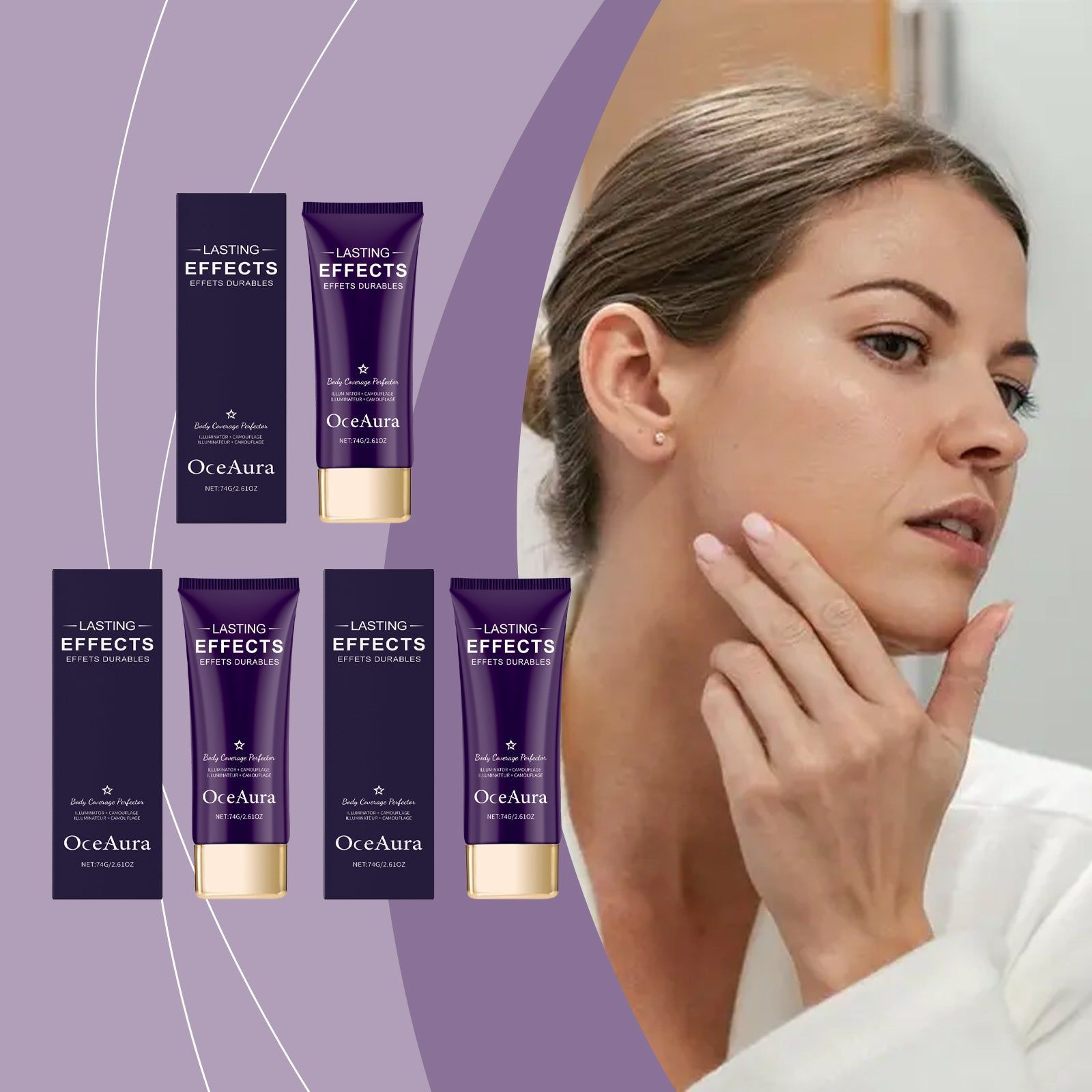 Concealer Series, Lightweight and Natural, Blemish Cover, Flawless Skin ,74g