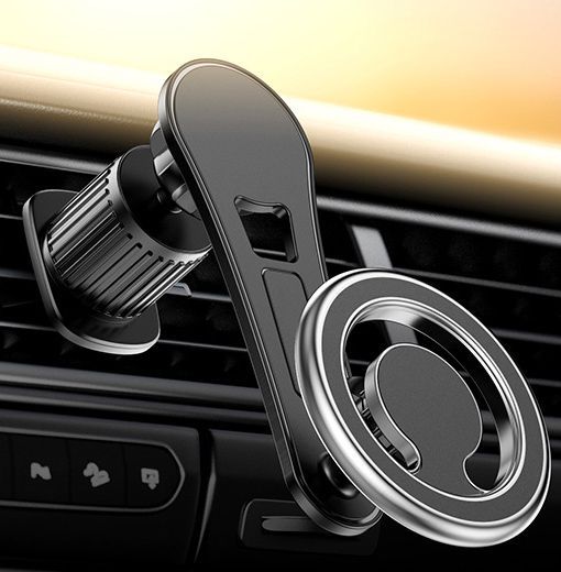 Magnetic Car Phone Holder 360 Degree Rotation Cell Phone Mount With MagSafe