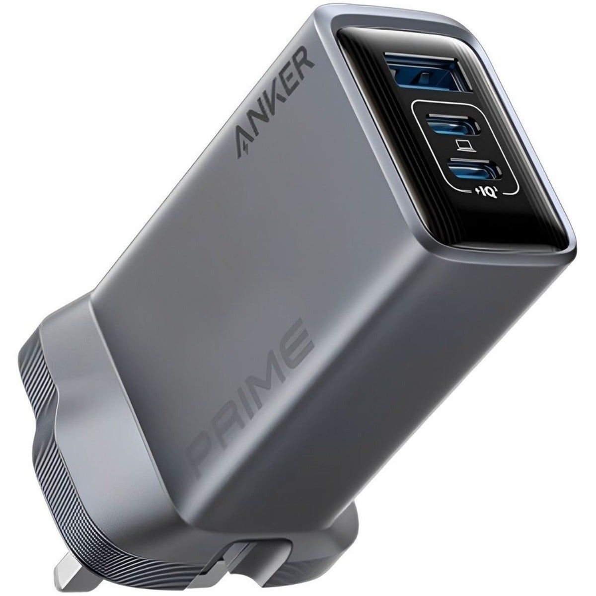 Anker Prime GaN Ultra-Fast Charger 100W, 3-Port (USB-C), Multi-Device Fast Charging, Black