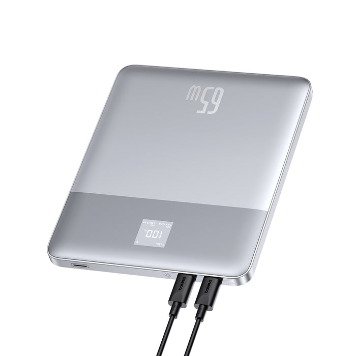 Baseus Blade2 Fast-Charging Power Bank 12000mAh 65W Intelligent Edition With Digital Display + 100W Type-C to Type-C Cable