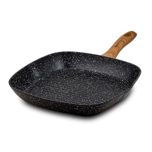 Nava Grill Pan Nature With Nonstick Stone Coating, 28x28cm