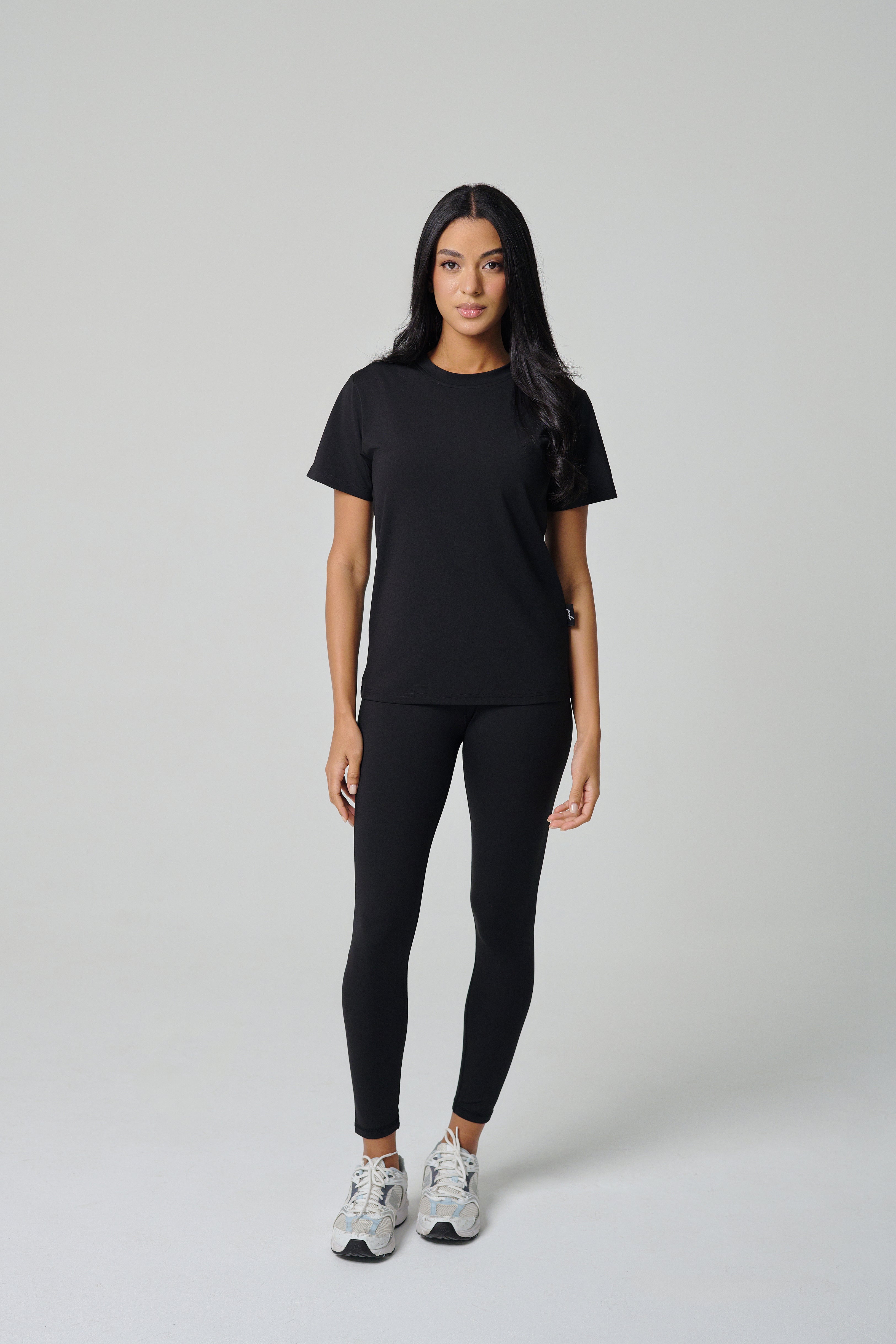 Women High Rise Legging - Black