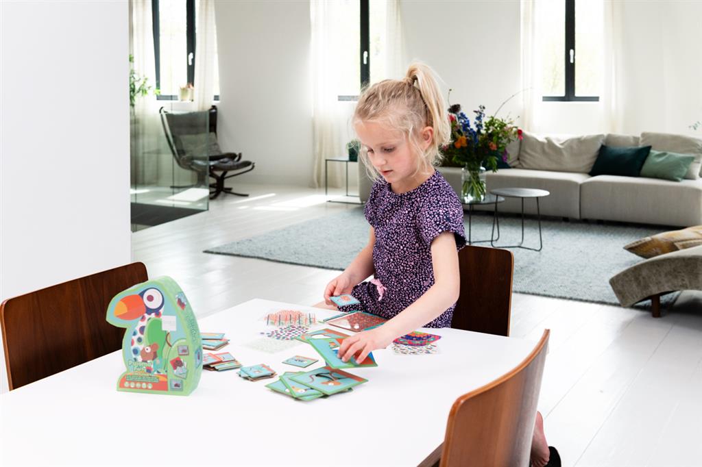Pyjama Party , A Solo Visual Game With 40 Challenges And 4 Levels, In Contour Box