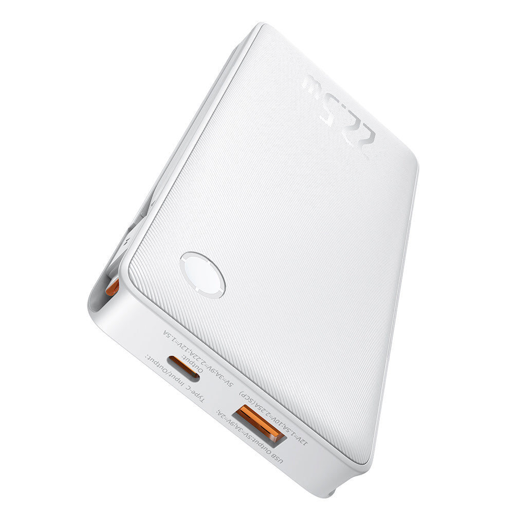 Baseus AirPow Lite 10000mAh 22.5W Power Bank With Dual Built In Cables, Portable Fast Charging Power Bank