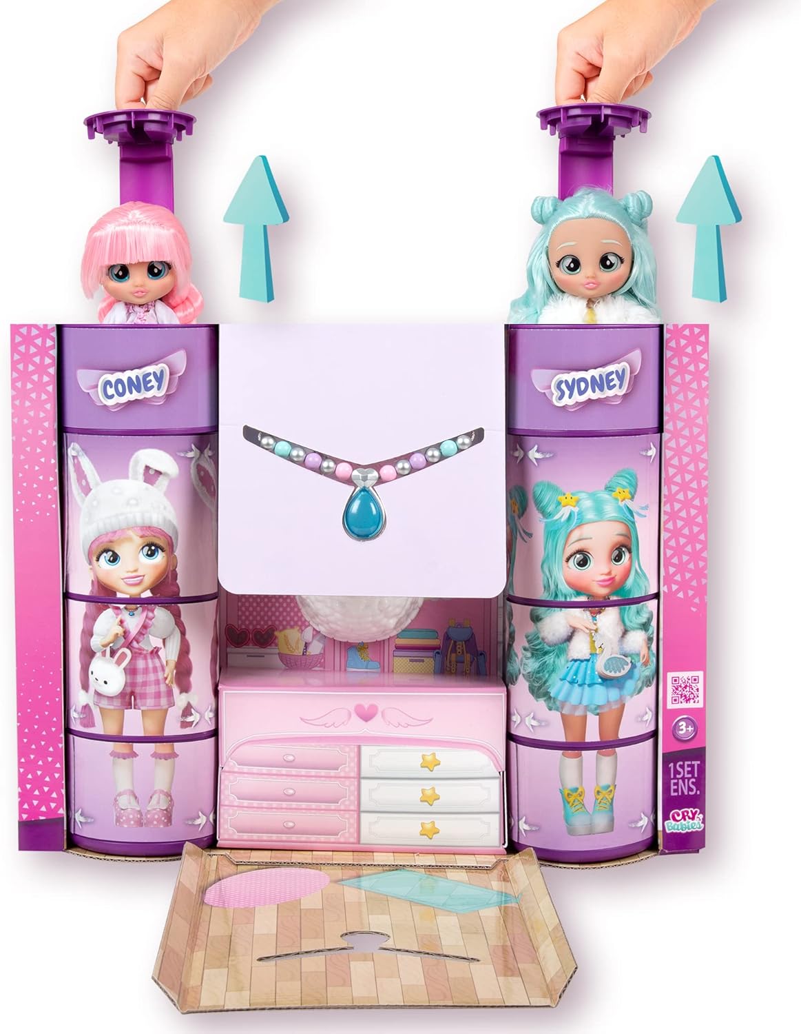 Cry Babies BFF Coney & Sydney-Twin Pack