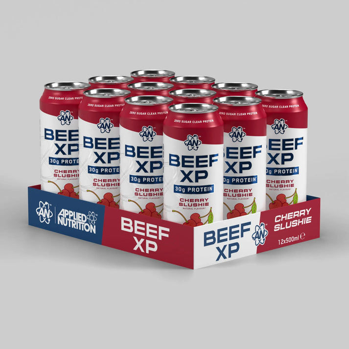 AN BEEF XP CAN CHERRY SLUSHIE 500ML X 12