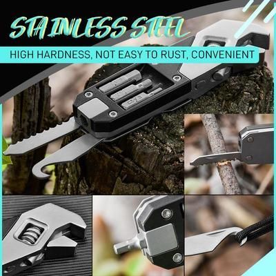 Adjustable Mini Wrench Multi Purpose Folding Hex Wrench Pocket Hardware Tool
