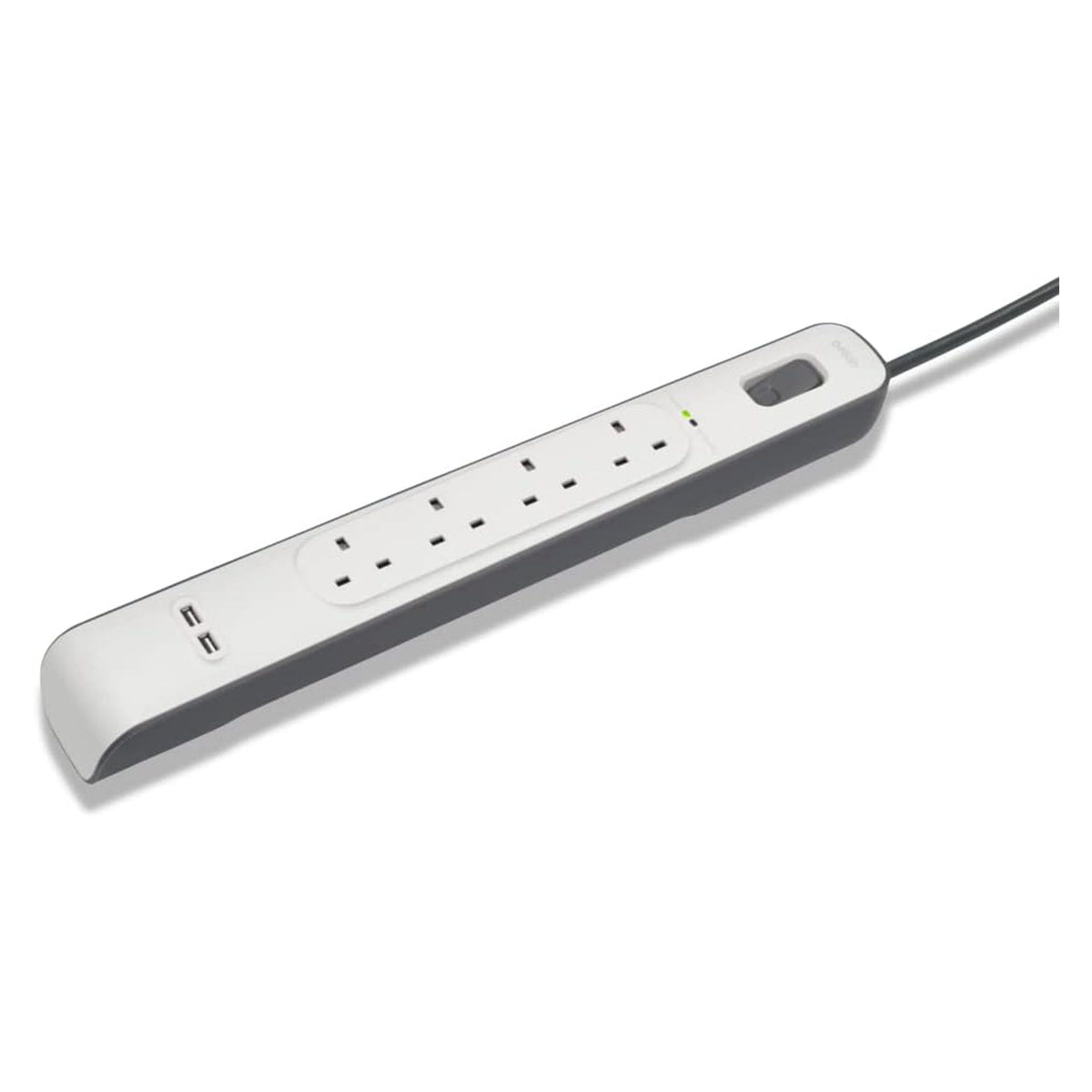 Belkin 4 Outlet Surge Protector, Dual USB, 2M Cord