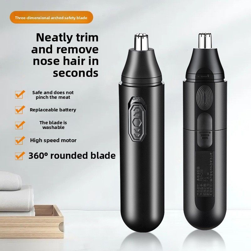 Battery Powered Portable Nose Hair Trimmer
