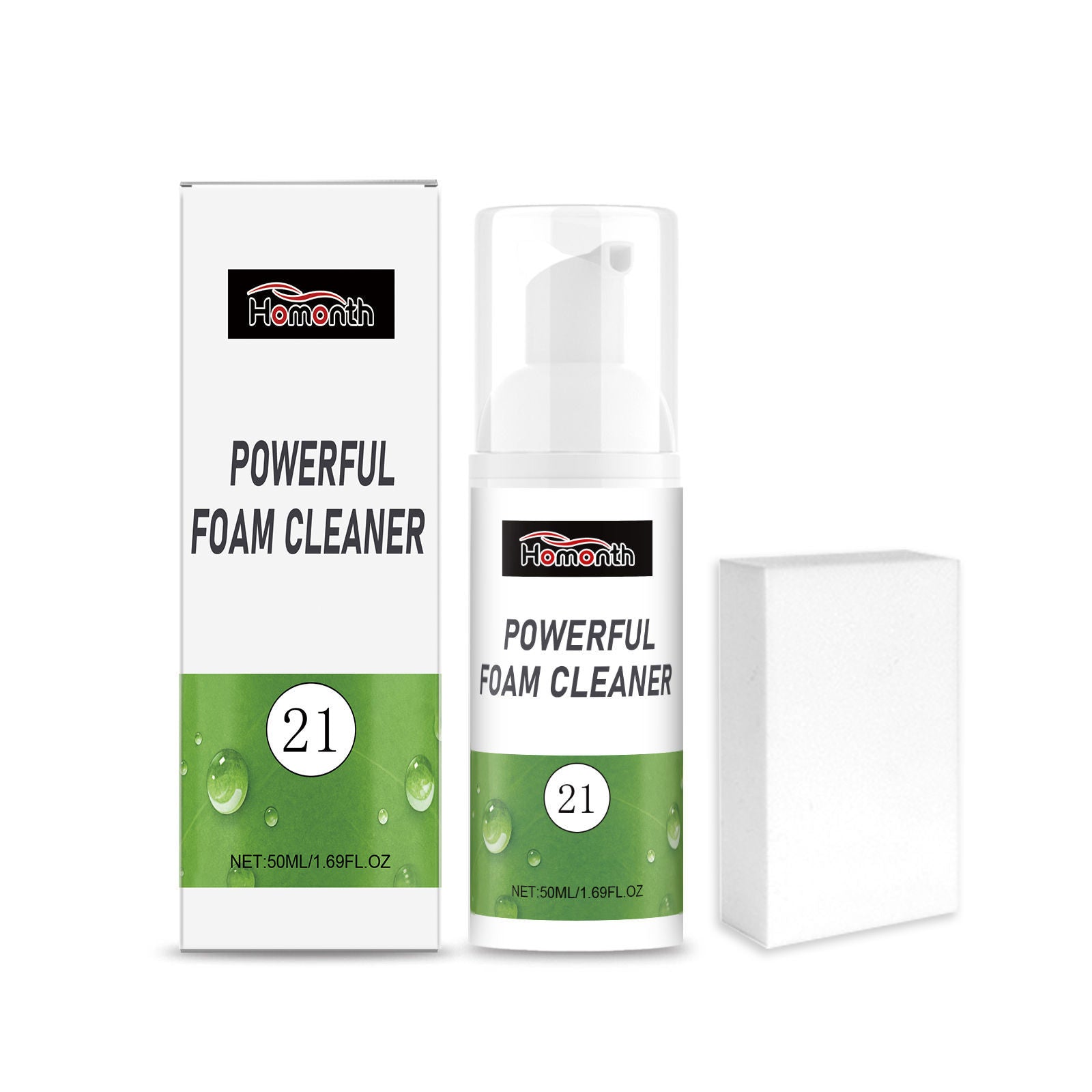 Car Cleaning Foam Cleaner Set, Interior Detailing, Gentle Fabric & Seat Cleaner ,1 set