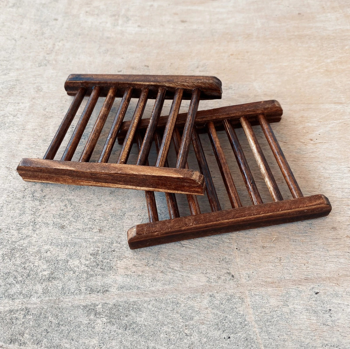 Natural Bamboo Soap Rack