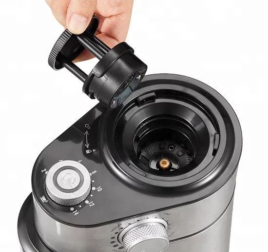 Electric Burr Coffee Grinder Adjustable Burr Mill With 18 Precise Grind Setting Coffee Maker