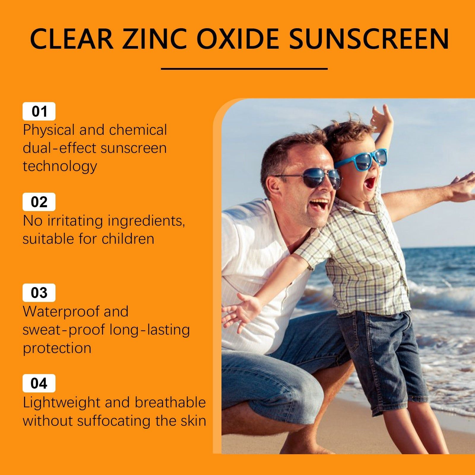 Children's Outdoor Protection Cream, Gentle UV Shield, Light Moisturizer, Sensitive Skin ,80g