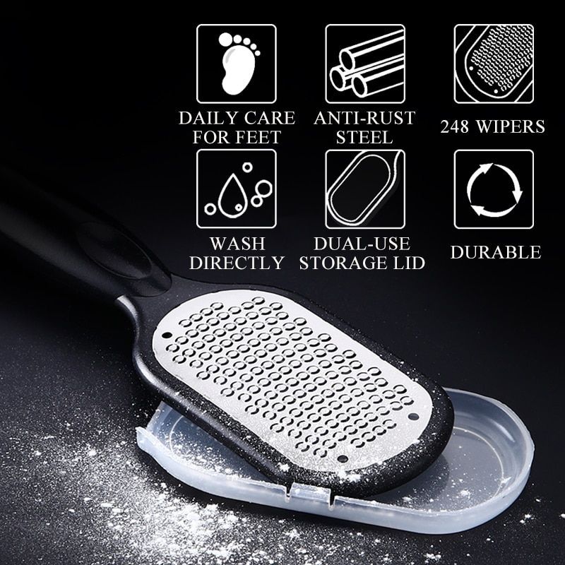 Foot Rubbing Board Dead Skin Callus Removal Foot File Scruper Foot Pedicure Tool