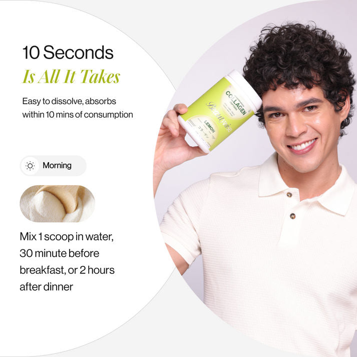 Beautywise Advanced Collagen Peptides (Lemon)