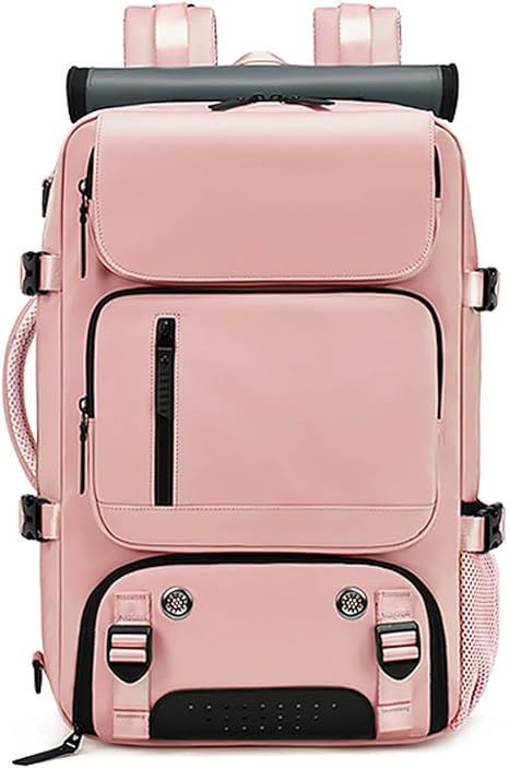 Large Capacity Travel Backpack Crossbody Bag with Shoe Compartment for Women Men