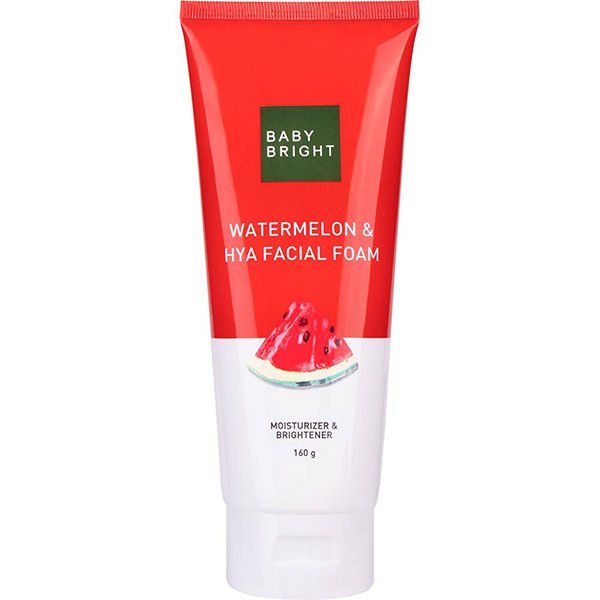 WATERMELON & HYA FACIAL FOAM 160G BABY BRIGHT (F)