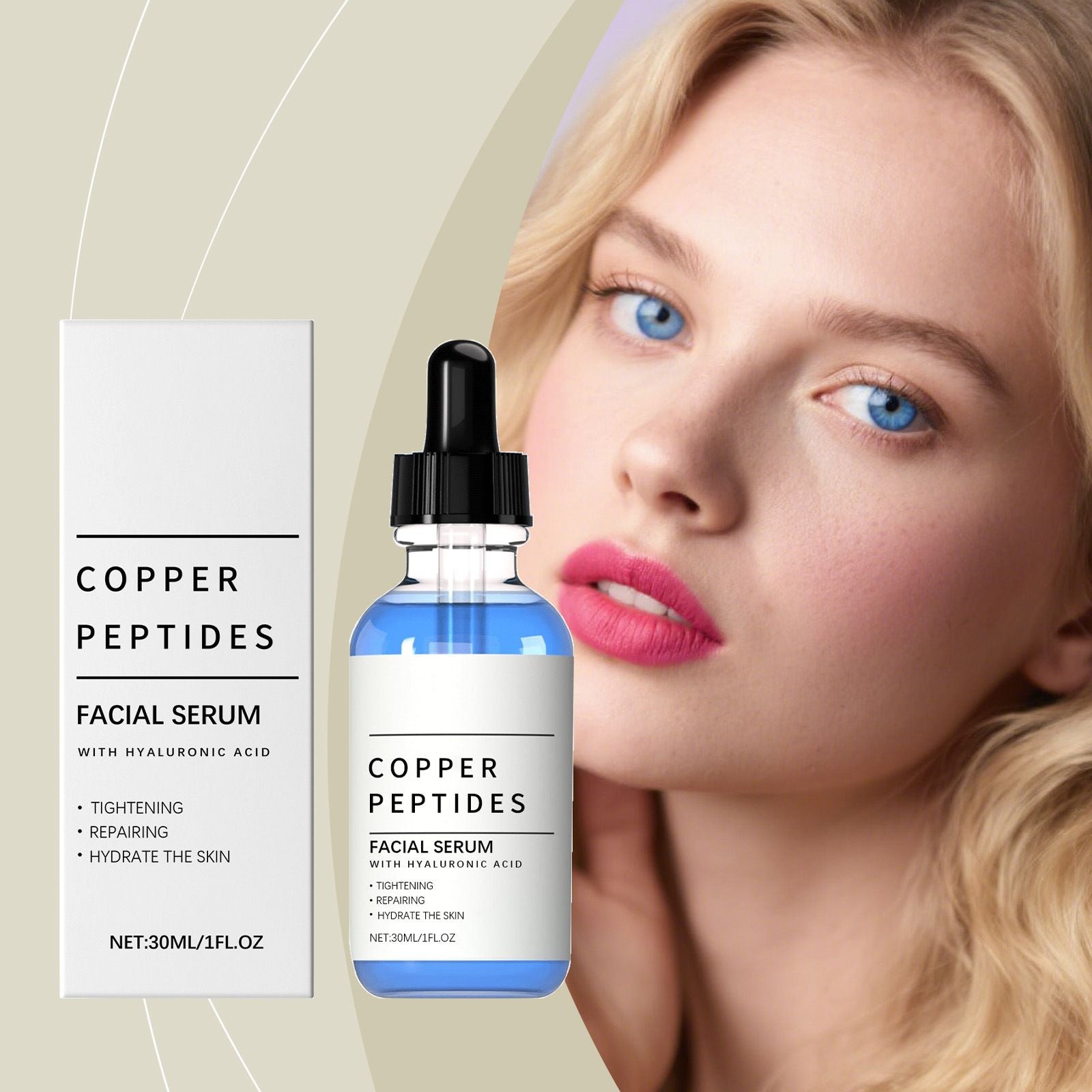 Hyaluronic Acid Face Serum Deep Hydration Essence 30ml