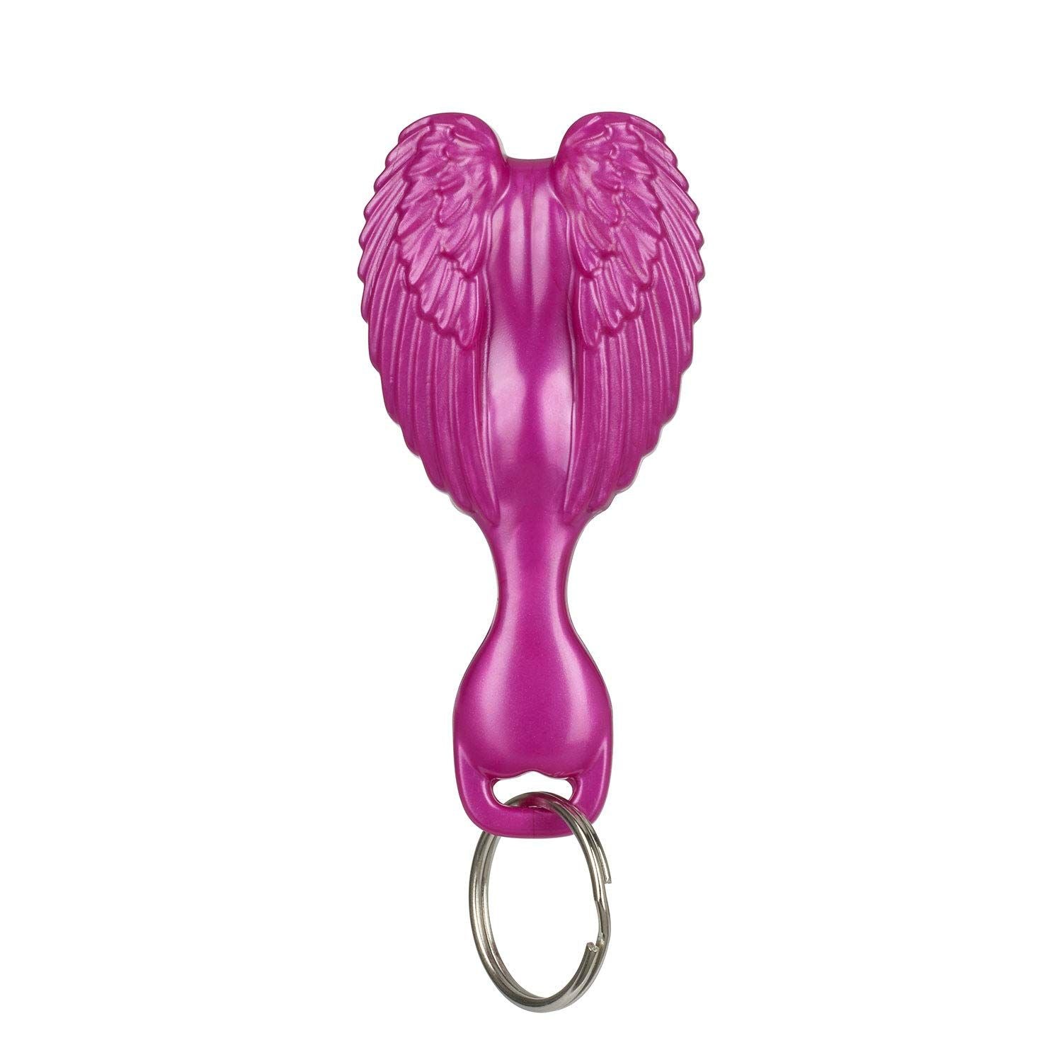 Tangle Angel Mini Hair Brush Key Ring Gloss Lilac