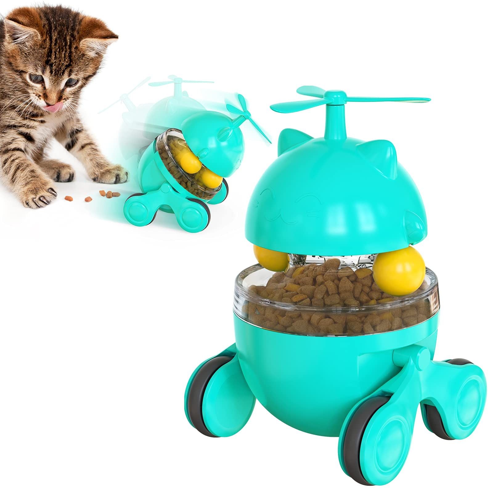 Pet Toy Tumbler Cat Turntable Leaking Food Ball Training
