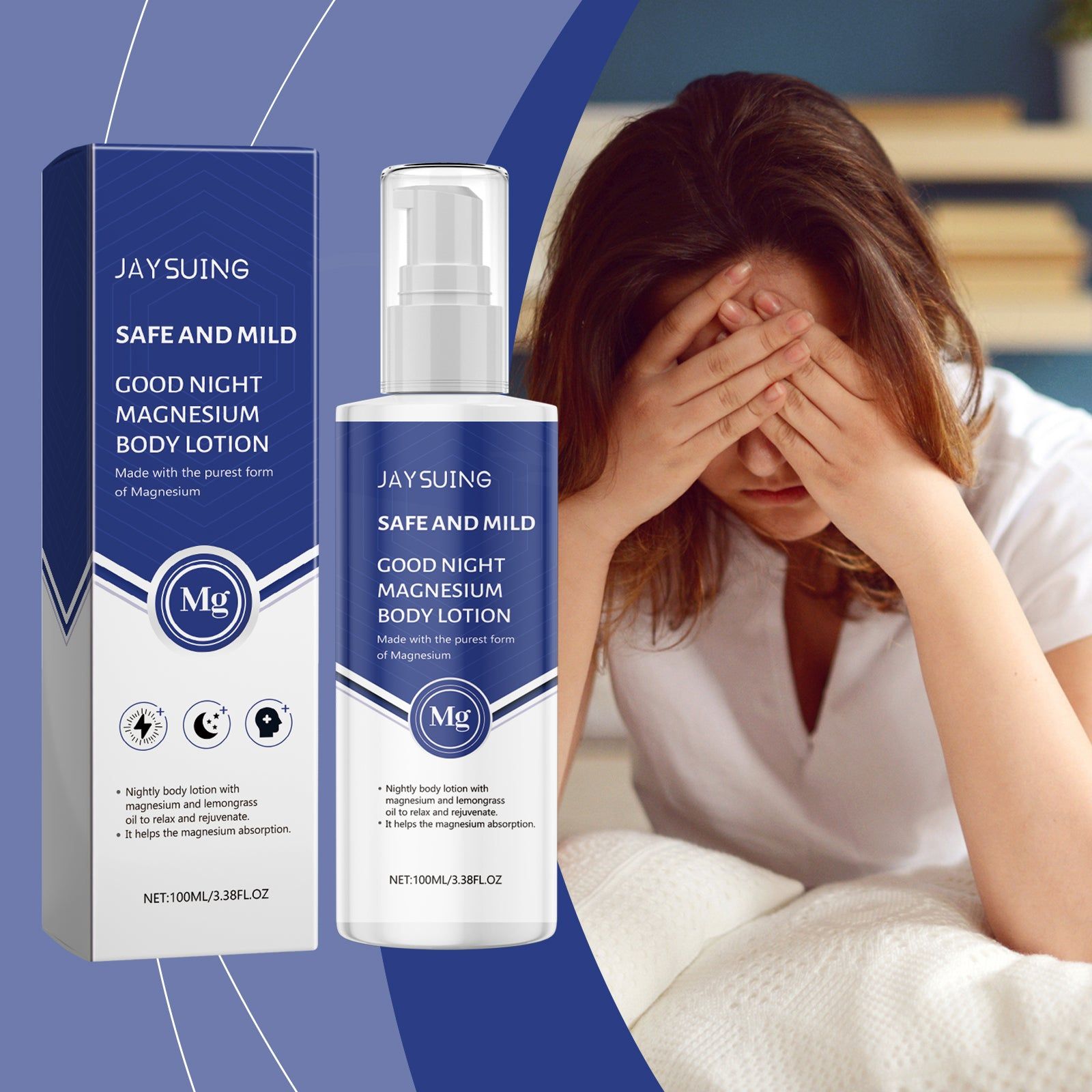 Body Care Essence, Hydrating and Moisturizing, Soothes Skin, Enhances Sleep Quality ,100ml