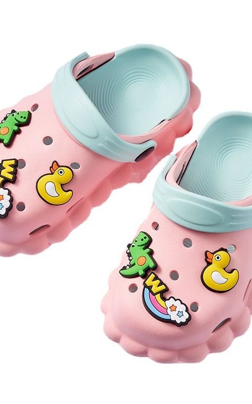 Childrens Summer Beach Slipper Kids Sandals Cartoon Shoe Non Slip Lightweight Shoes