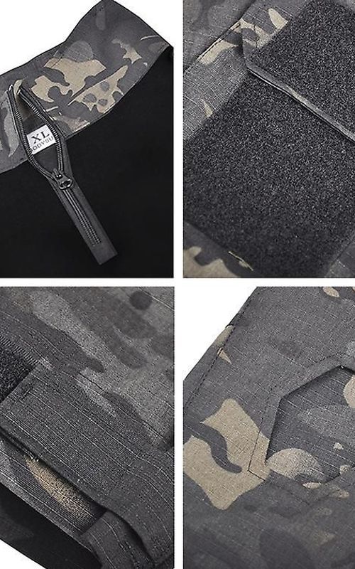 Army Tactical Shirt For Men Military Combat Shirt Hunting Cothes Camouflage Shirt Paintball T-shirt Hunting Clothes Camouflage Shirt Set