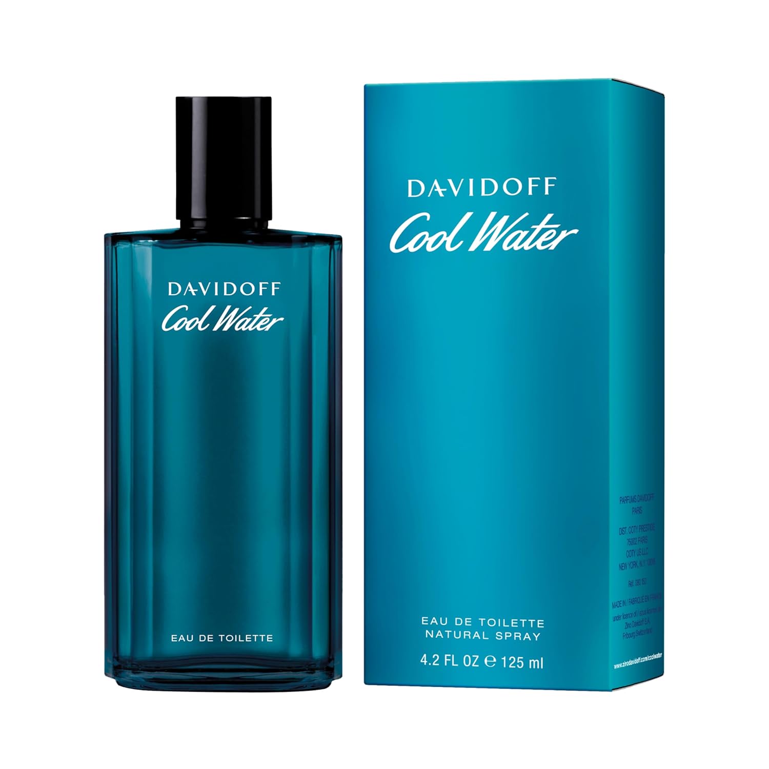 Davidoff Cool Water Eau De Toilette Spray For Men, 125ml