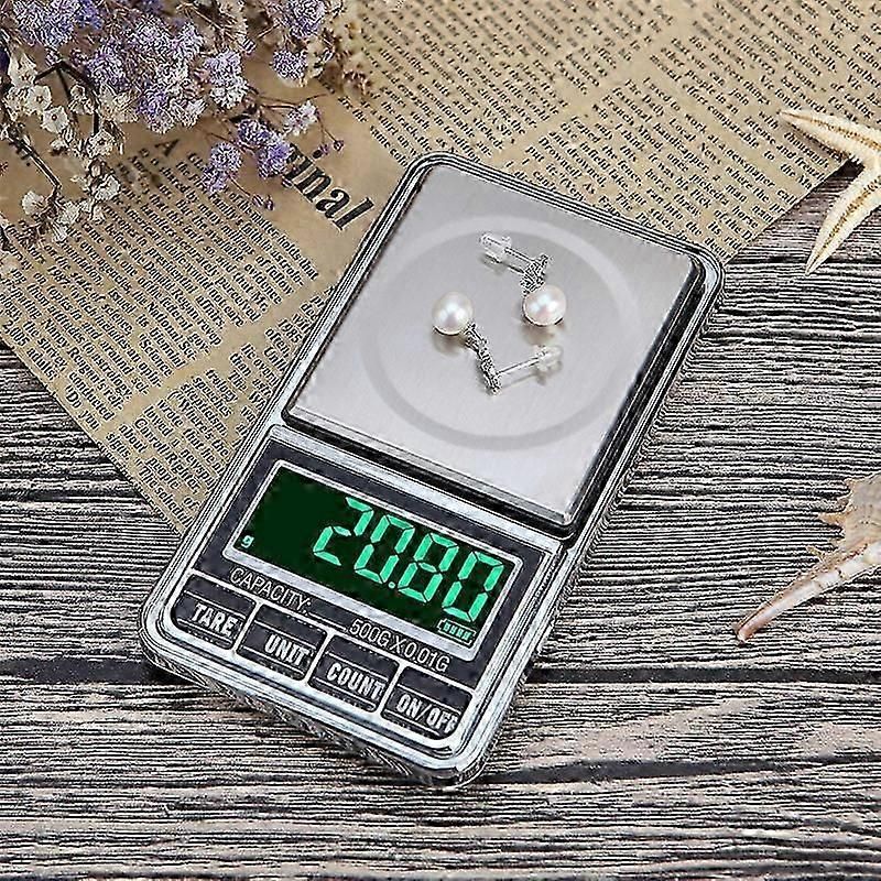 XHX Mini Pocket Scale 1kg/0.1g Precision - Portable Digital Jewelry & Kitchen Balance for Tea Spices & Small Items