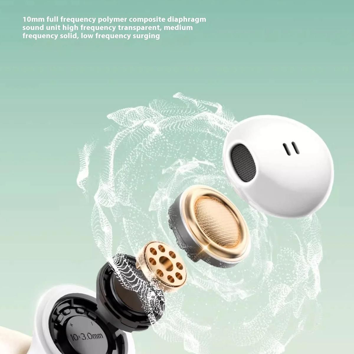 Havit E9 Bluetooth Earphones Pink-Flagship Edition