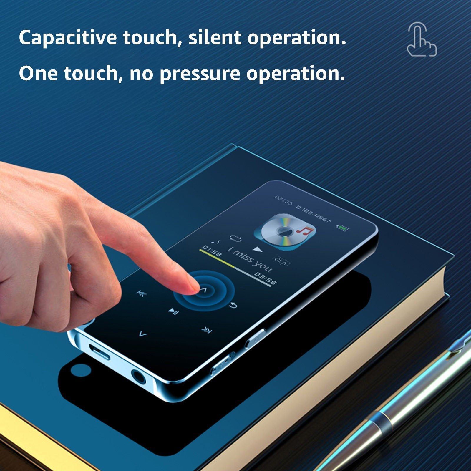 MP3 Music Player Lossless HiFi FM Redio MP5 Voice Recorder