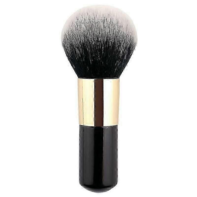 Large Loose Powder Brush Makeup Single Large Soft Face Mineral Powder Foundation Brush, Black