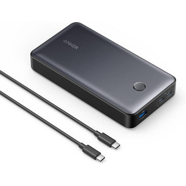 Anker 537 PowerCore 24K 65W Portable PD Power Bank, Black