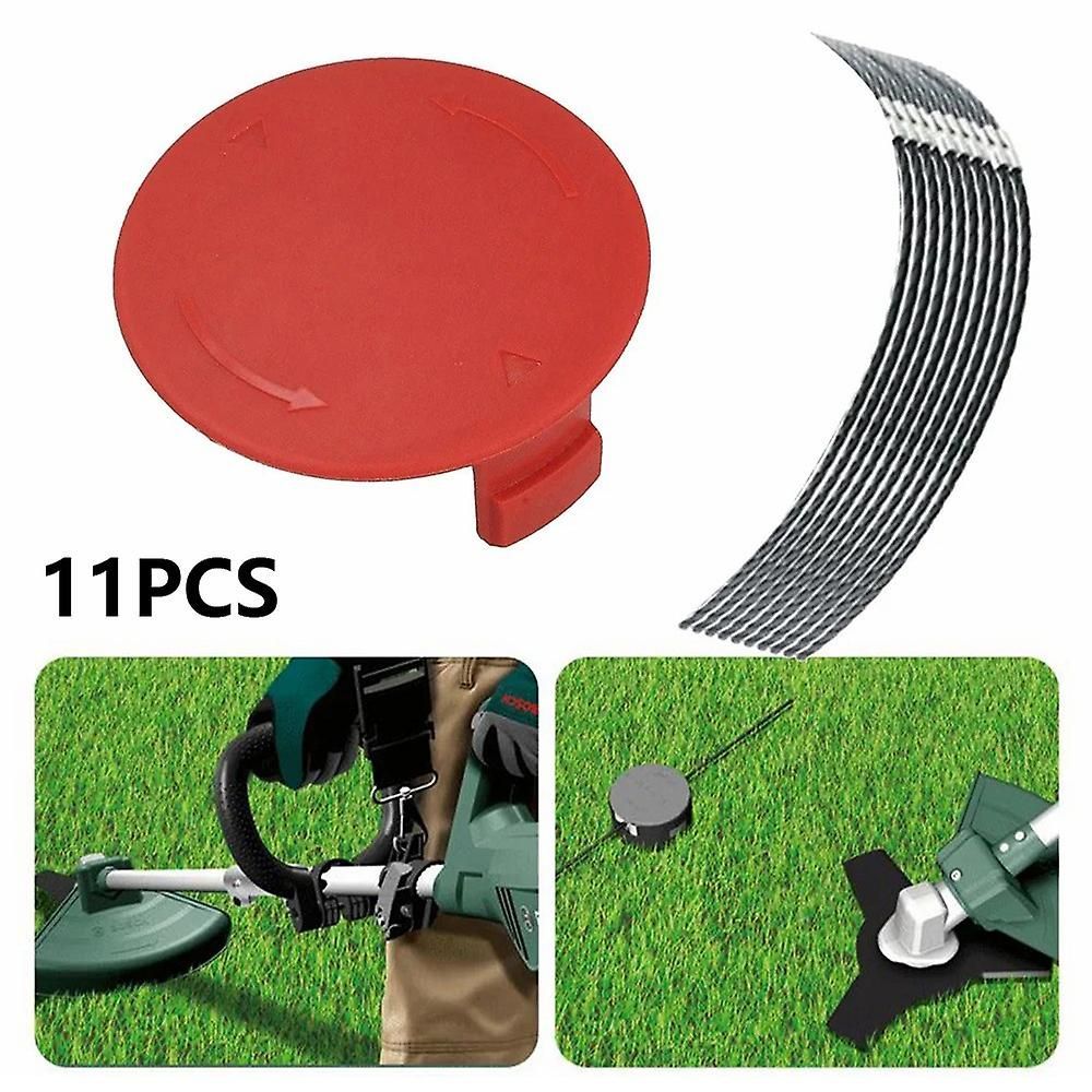 10pcs Trimmer Wire and Cap Kit for Bosch AFS 23-37