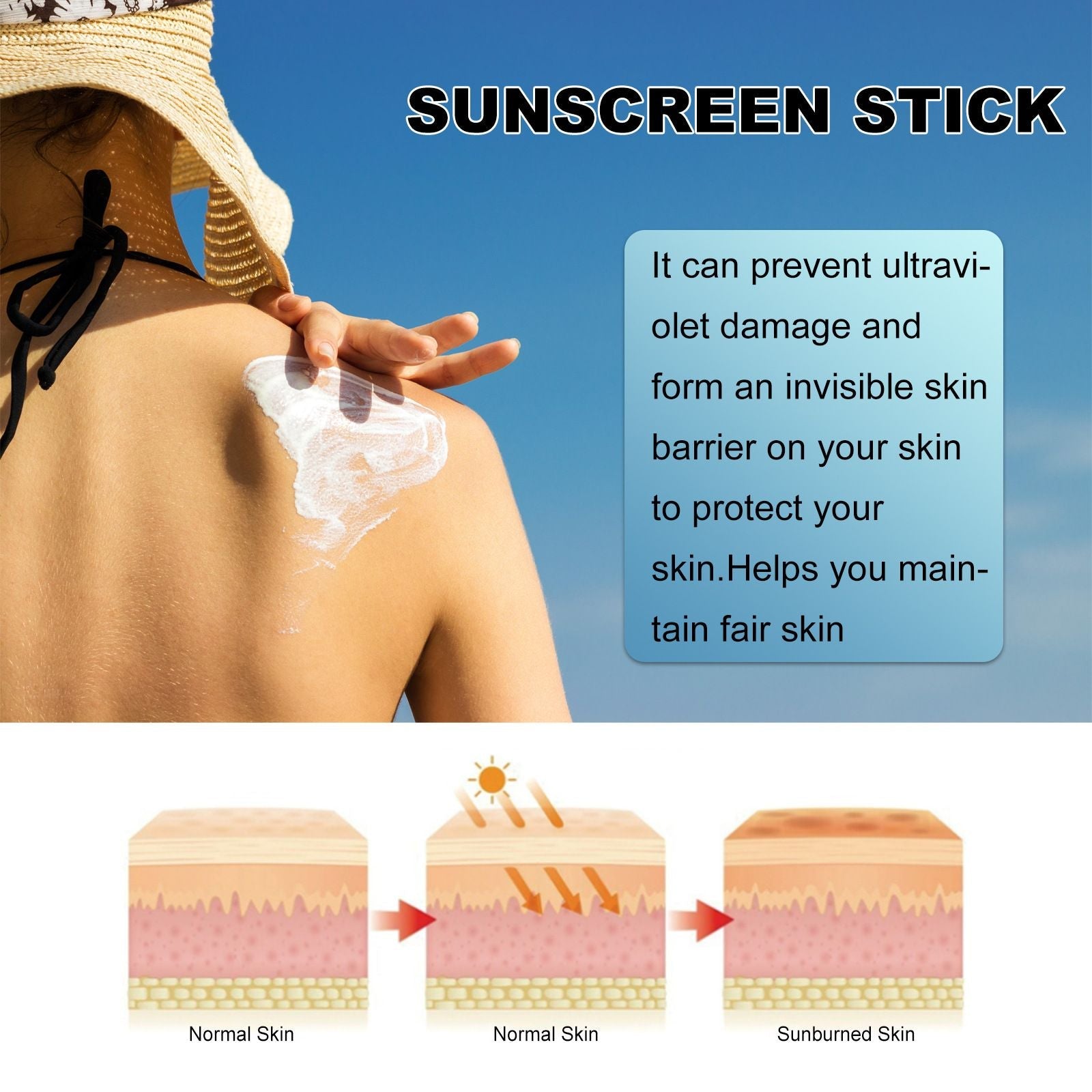 Outdoor Protection Cream Lightweight Skin Barrier Moisturizer