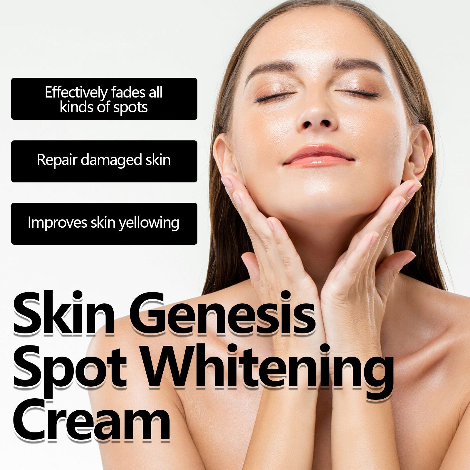 Brightening Rejuvenating Skin Cream, Spot Whitening, Moisturizer, All Skin Types ,50g
