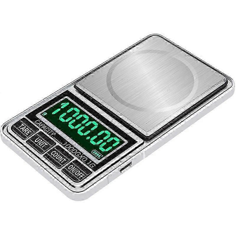 XHX Mini Pocket Scale 1kg/0.1g Precision - Portable Digital Jewelry & Kitchen Balance for Tea Spices & Small Items