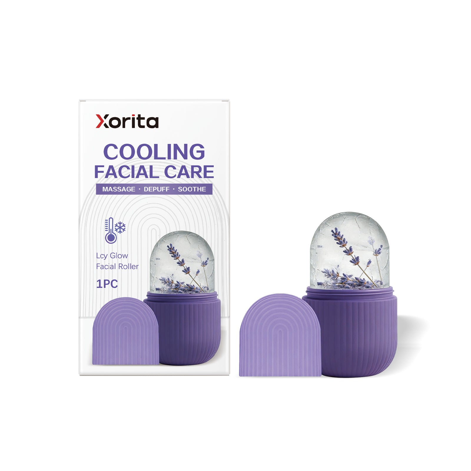 Cool Facial Roller for Skin Care, V-Face Contouring, Anti-Aging, Hydrating, Refreshing ,1pcs