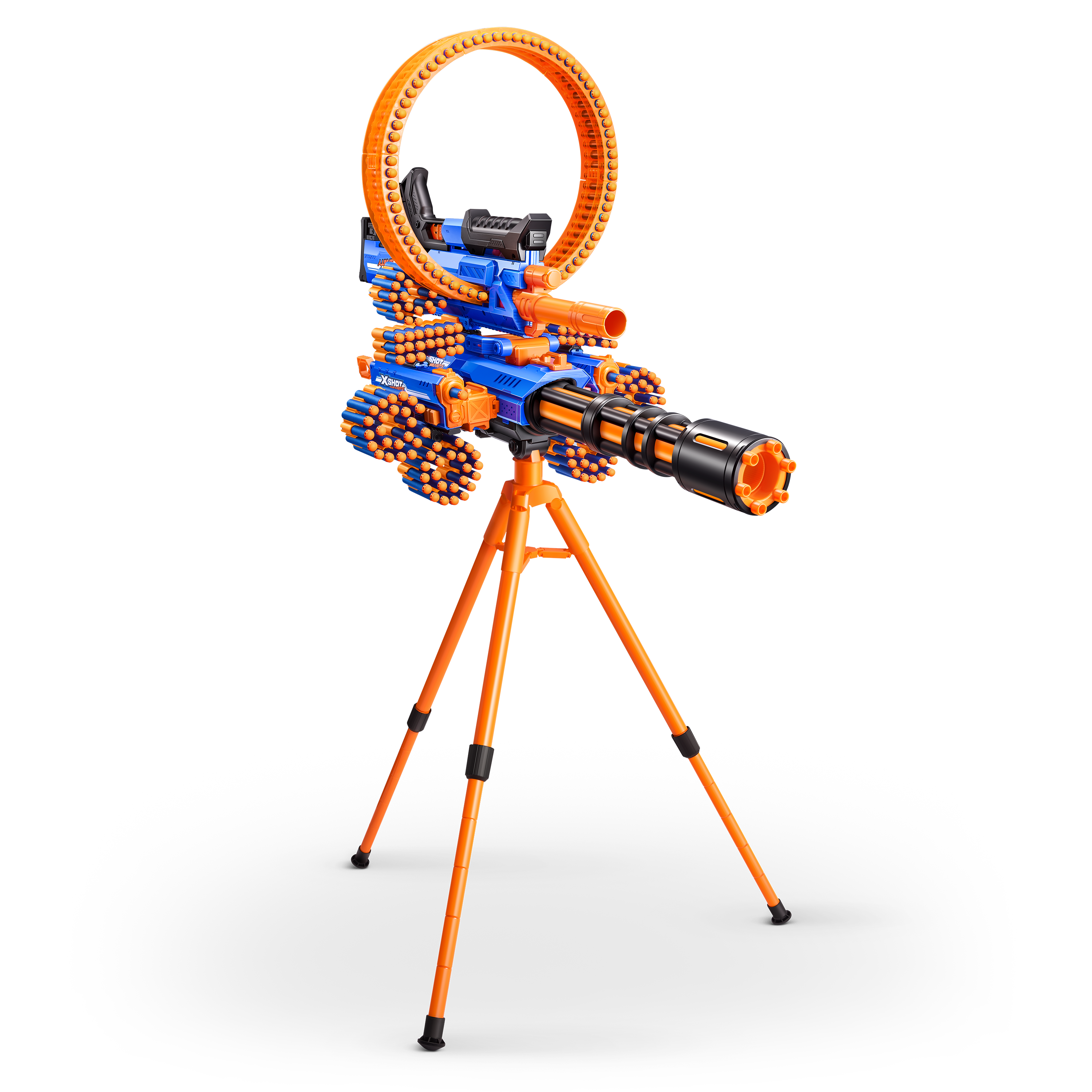 X-Shot Insanity Motorized Age Fire Gatling Gun w/ Tripod
