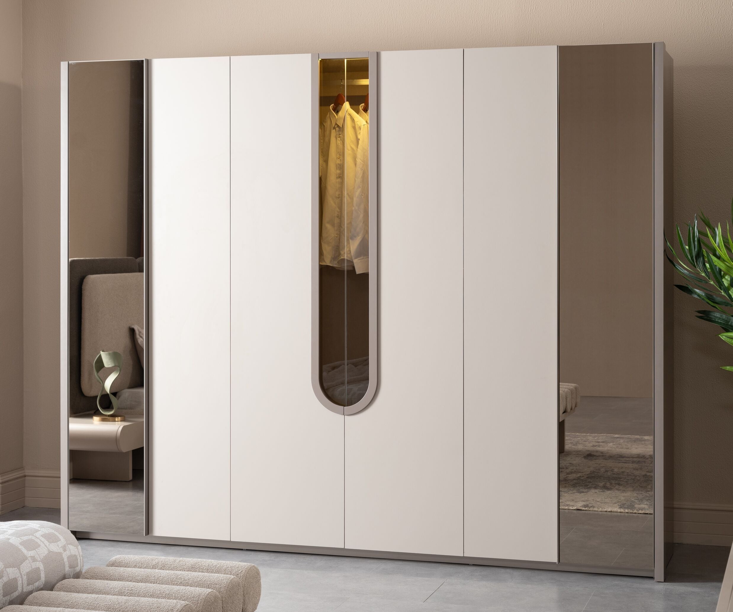 Como King Bedroom Set