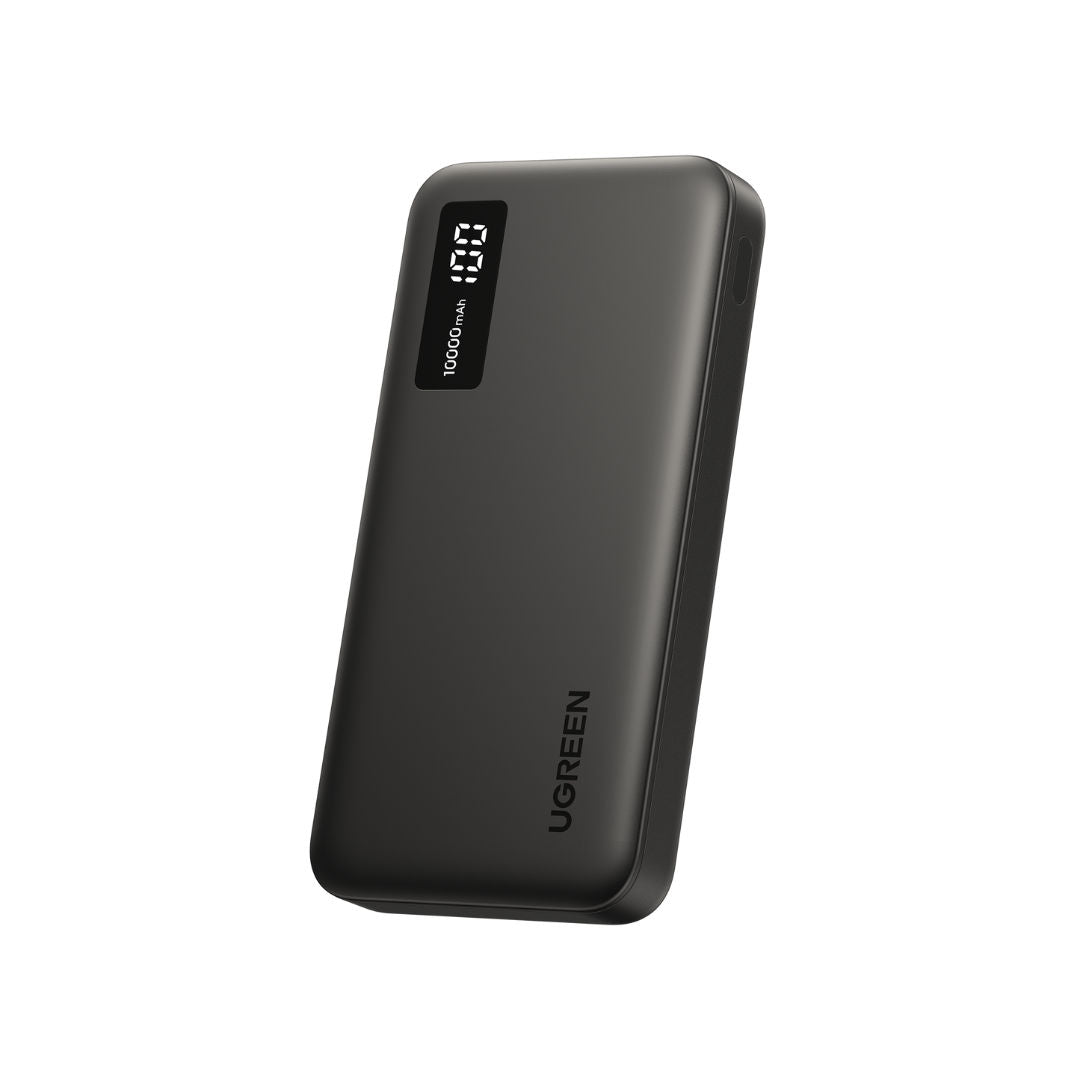 UGREEN PB311 10000mAh 22.5W Fast Charging Power Bank with USB-C and USB-A Ports, Black - Makasib Offer