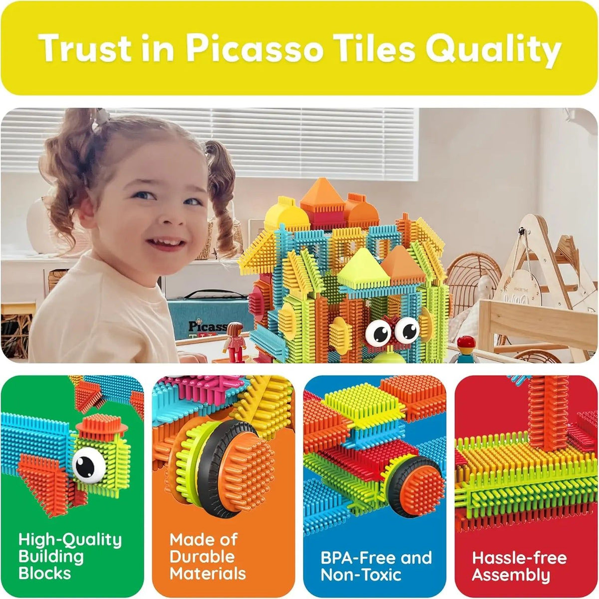 Hedgehog Building Blocks 120 pcs – PicassoTiles