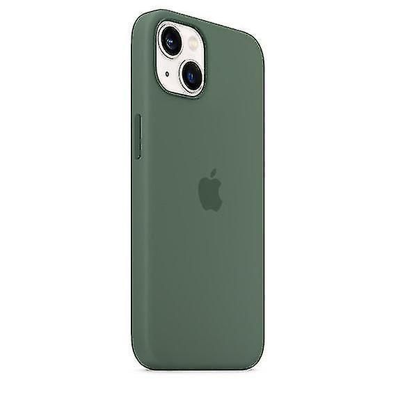 For iPhone 13 - Silicone Case With MagSafe, Full Protection Phone Cover