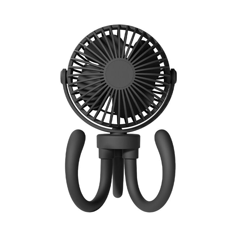 Mini Handheld Stroller Fan Car Seat Baby Fan With Flexible Tripod Desk Fan