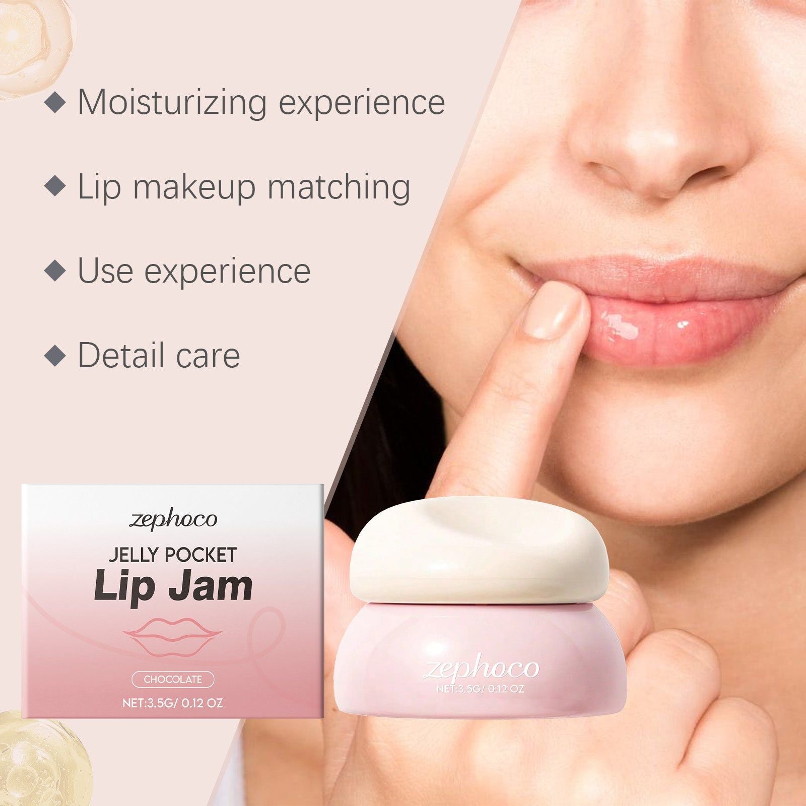 Chocolate Lipstick Moisturizing Hydrating Lip Color, Nourish, Fade Lines, All-Day Wear ,3.5g