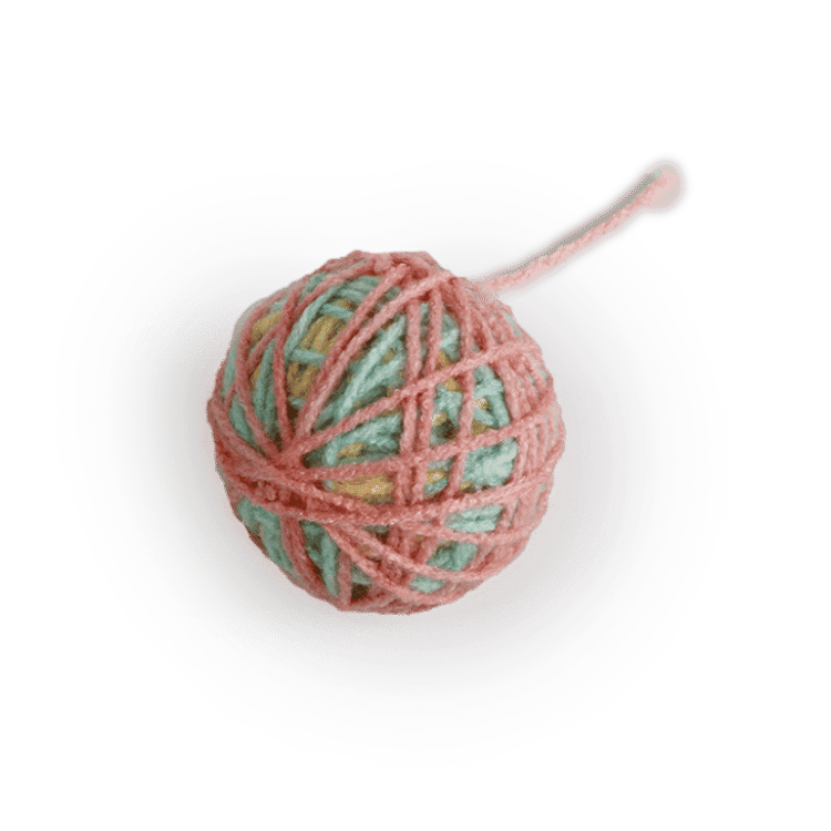 All For Paws Knotty Habit - Yarn Ball