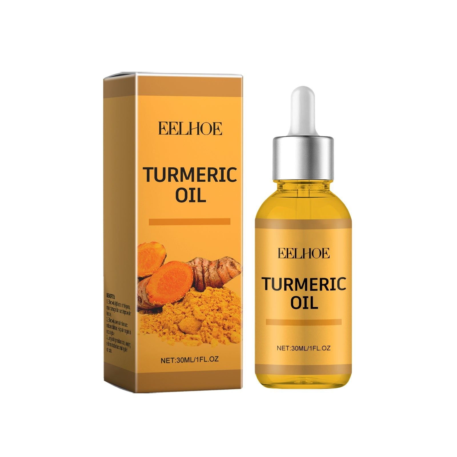 Turmeric Facial Oil, Hydrating Moisturizer, Anti-Aging, Sensitive Skin Care ,30ml