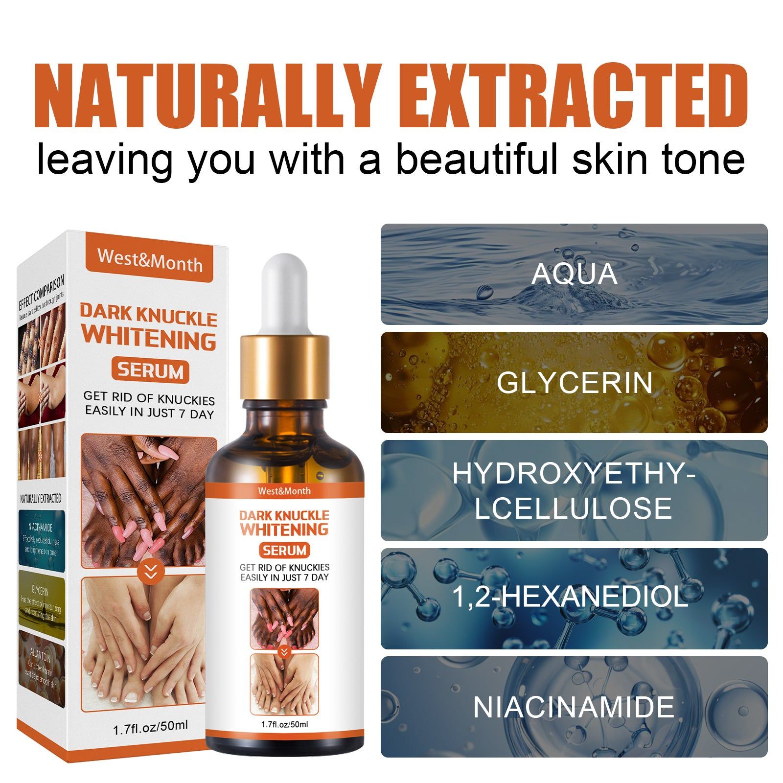 Blackening Essence for Joints, Body, Brightening, Melanin Removal, Moisturizer ,50g