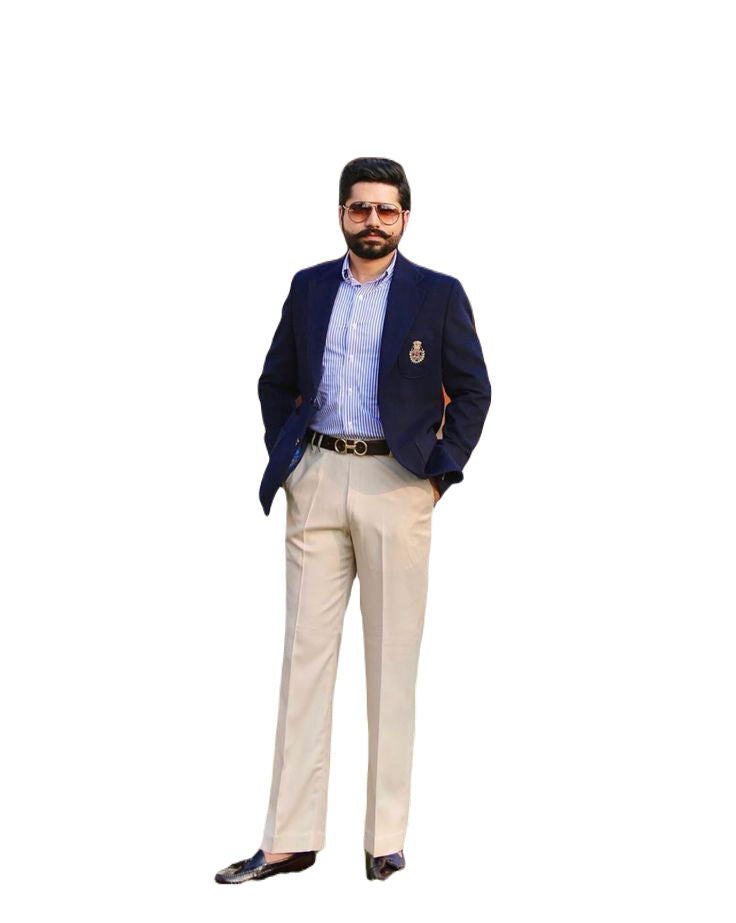 Blue Designer PartyWear Suit for Men summer wedding groom suit Gift For Him